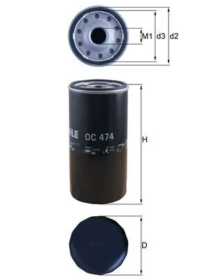 Oil Filter OC 474