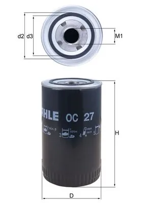 Oil Filter OC 27