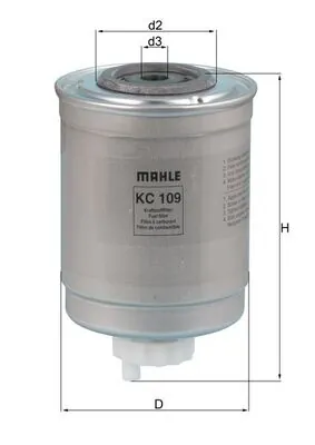 Fuel Filter KC 109