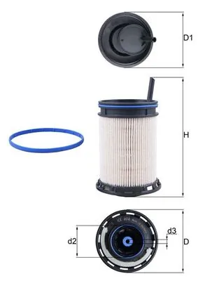 Fuel Filter KX 494D