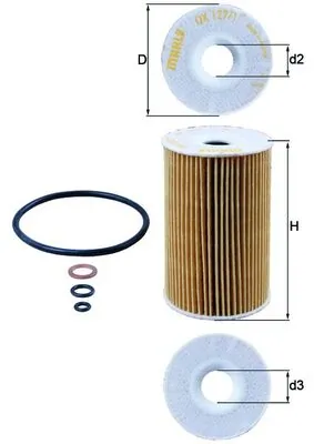 Oil Filter OX 127/1D