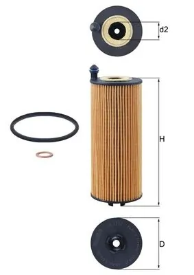 Oil Filter OX 1302D