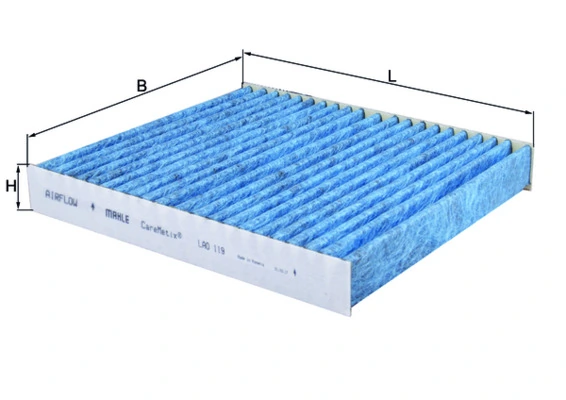 Filter, cabin air CareMetix® LAO 119