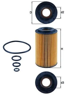 Oil Filter OX 153/7D