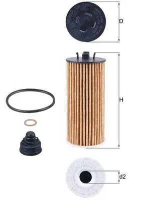 Oil Filter OX 815/1D