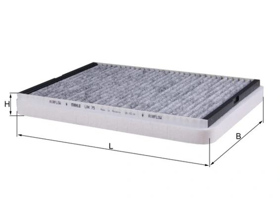 Filter, cabin air LAK 75
