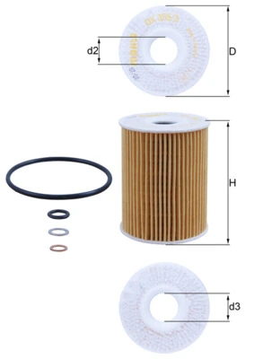 Oil Filter OX 355/3D