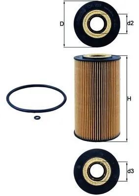 Oil Filter OX 169D
