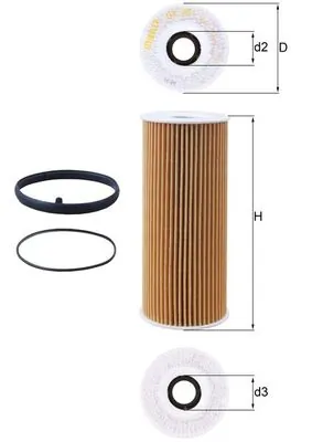 Oil Filter OX 381D