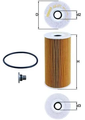 Oil Filter OX 377D