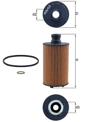 Oil Filter OX 1141D