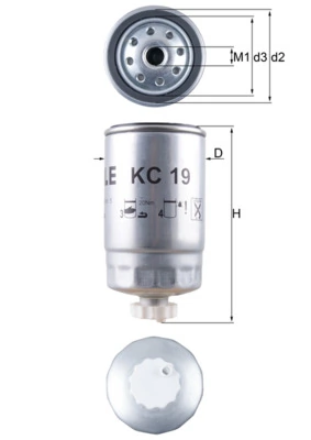 Fuel Filter KC 19