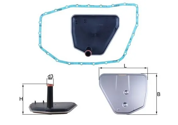 Hydraulic Filter, automatic transmission HX 235D