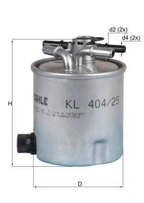 Fuel Filter KL 404/25