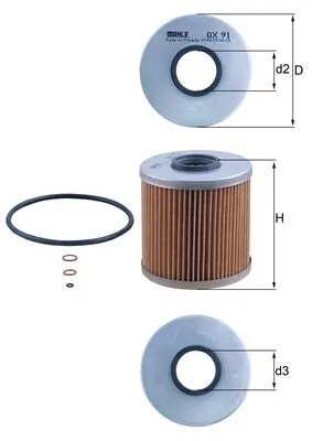 Oil Filter OX 91D