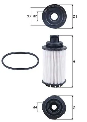 Oil Filter OX 1137D