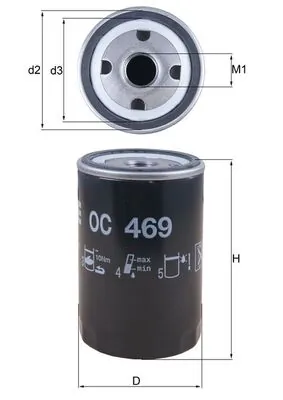 Oil Filter OC 469