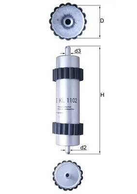 Fuel Filter KL 1102