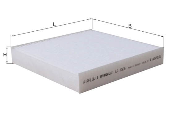 Filter, cabin air LA 1566