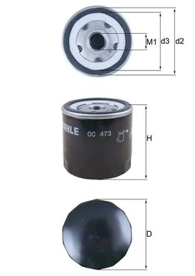 Oil Filter OC 473