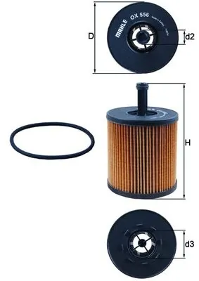 Oil Filter OX 556D