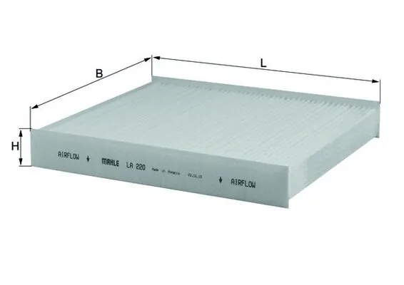 Filter, cabin air LA 220