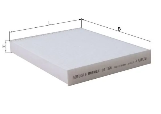 Filter, cabin air LA 1226