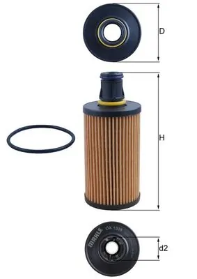 Oil Filter OX 1338D