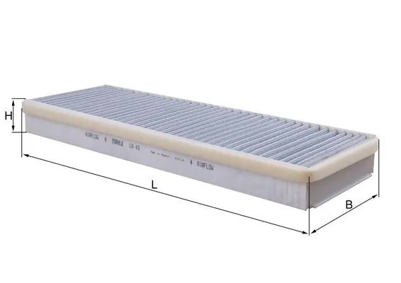 Filter, cabin air LA 43