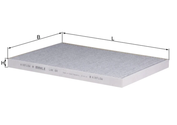 Filter, cabin air LAK 64