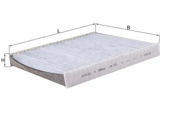 Filter, cabin air LAK 816