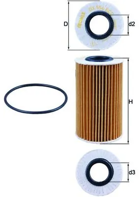 Oil Filter OX 554D1