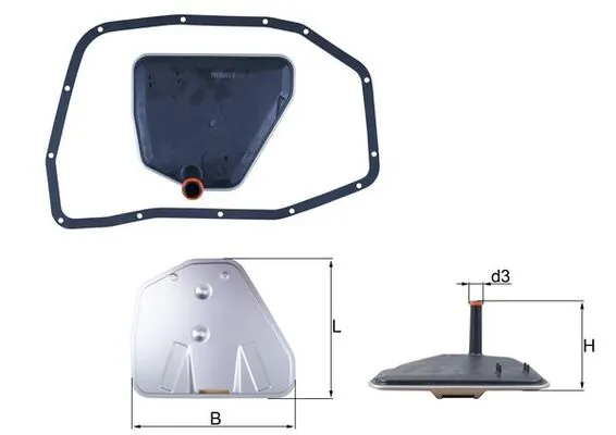 Hydraulic Filter, automatic transmission HX 233D