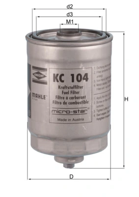 Fuel Filter KC 104