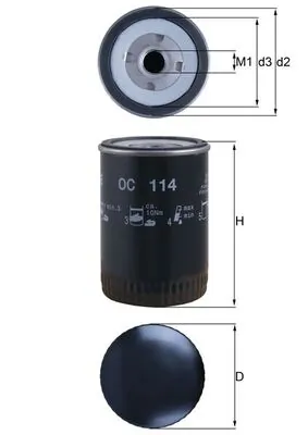Oil Filter OC 114