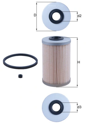 Fuel Filter KX 204D