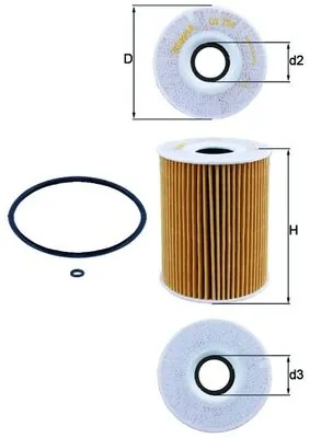 Oil Filter OX 254D1