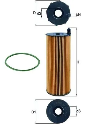 Oil Filter OX 196/3D