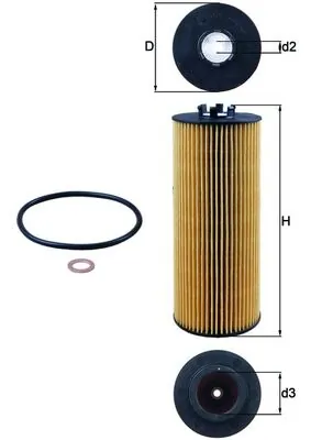 Oil Filter OX 164D