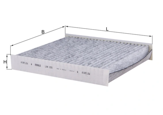 Filter, cabin air LAK 220