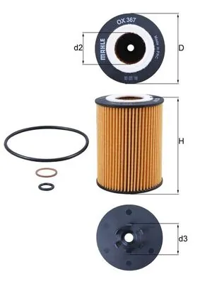Oil Filter OX 367D
