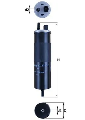 Fuel Filter KL 831/12