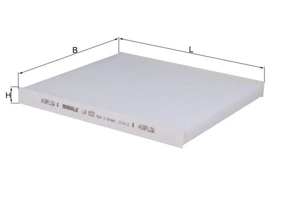 Filter, cabin air LA 832