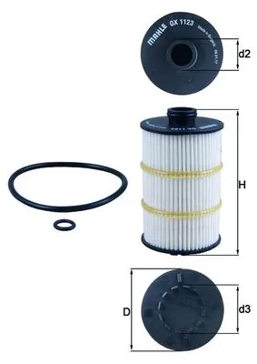 Oil Filter OX 1123D