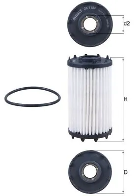 Oil Filter OX 1184D