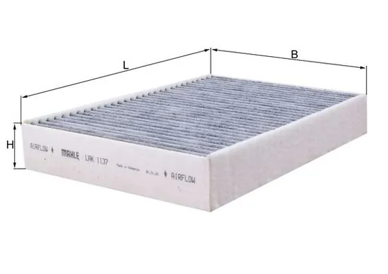 Filter, cabin air LAK 1137