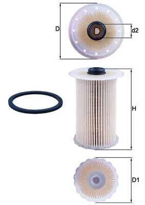 Fuel Filter KX 229D