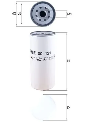 Oil Filter OC 121