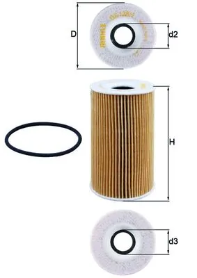 Oil Filter OX 128/1D