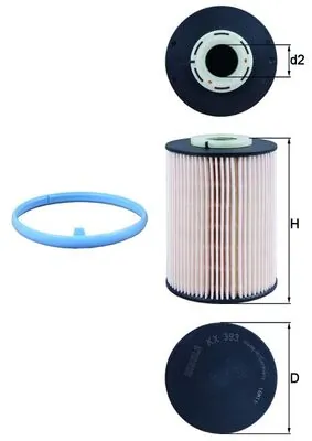 Fuel Filter KX 393D